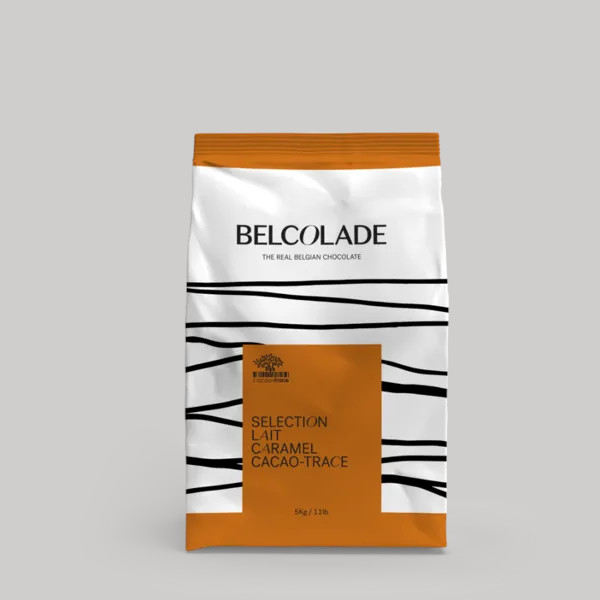 Ciocolata cu Lapte si Caramel 35%, Selection Lait Caramel, 5 kg, Belcolade [1]