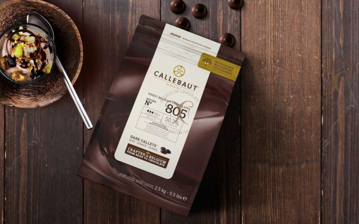 Ciocolata Neagra 50,7% Recipe 805, 2,5 Kg, Callebaut [2]