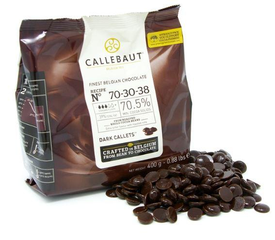 Ciocolata Neagra 70,5% Recipe 70-30-38, 400 g, Callebaut [1]