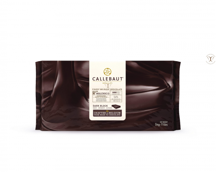 Ciocolata Neagra FARA ZAHAR 54%, 5 Kg, Callebaut [1]