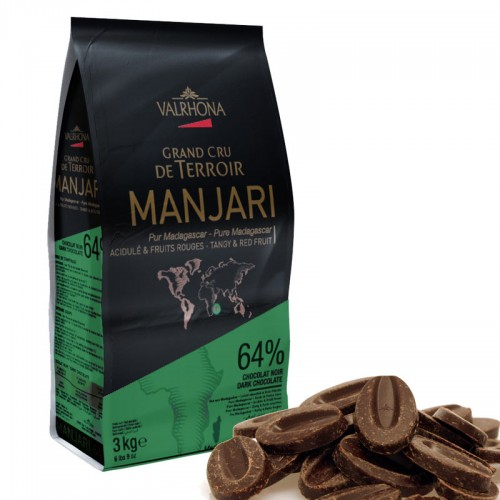 Ciocolata Neagra MANJARI 64 %, 3Kg, Valrhona [4]