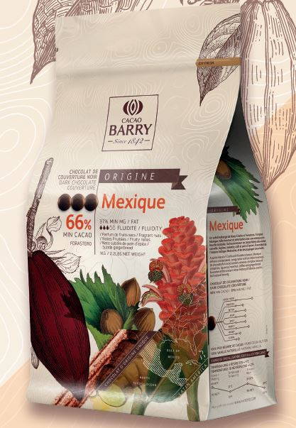 Ciocolata Neagra Origine MEXIC 66 %, 1 Kg, Cacao Barry [3]