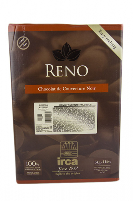 Ciocolata Neagra Sumatra Extreme 72%, Reno Fondente, 10 Kg, IRCA [1]