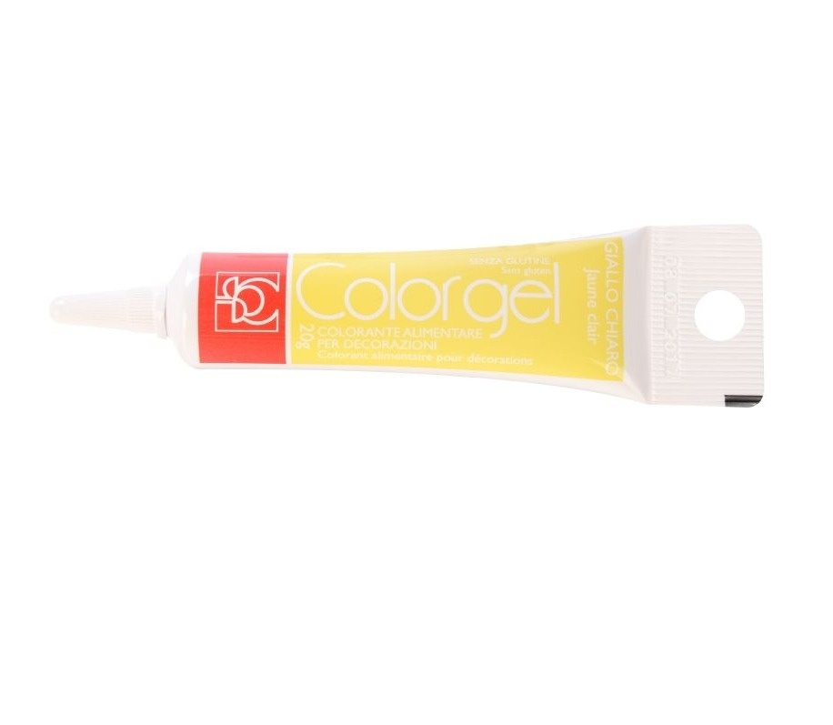 Colorant Alimentar Gel, Galben Deschis Modecor 20 gr [1]