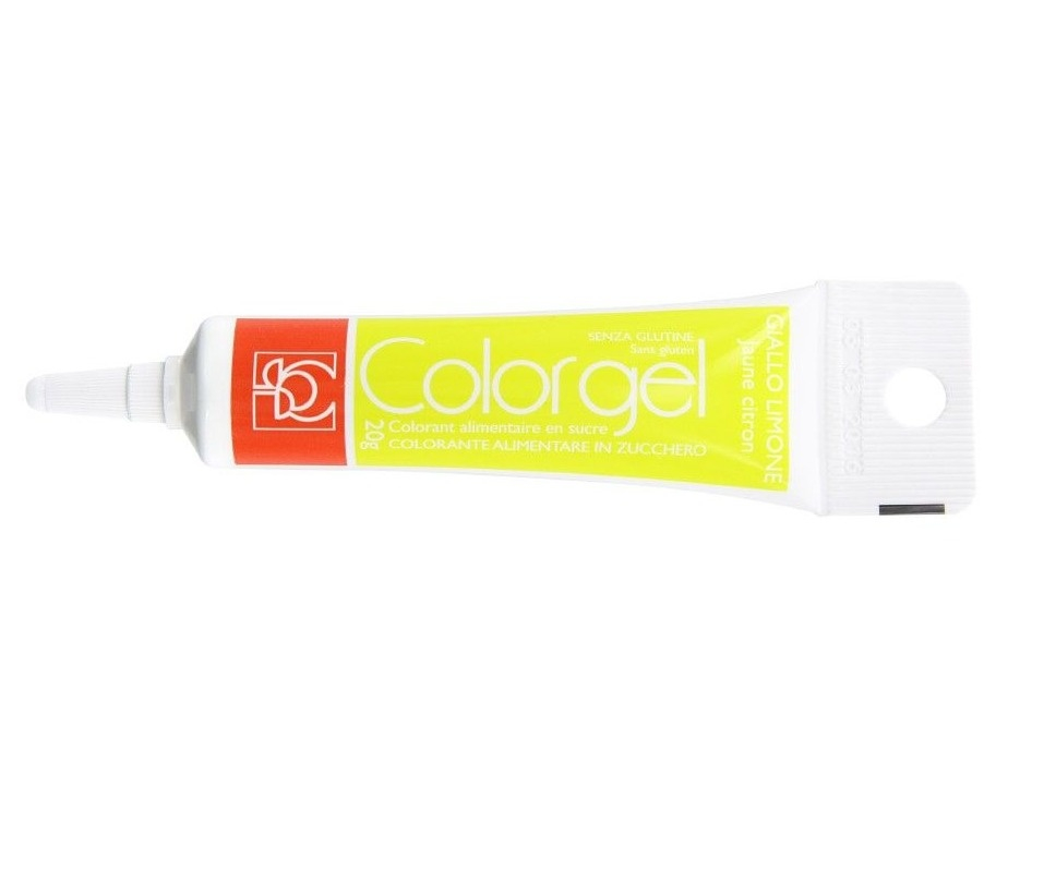 Colorant Alimentar Gel, Galben Lamai Modecor 20 gr [1]