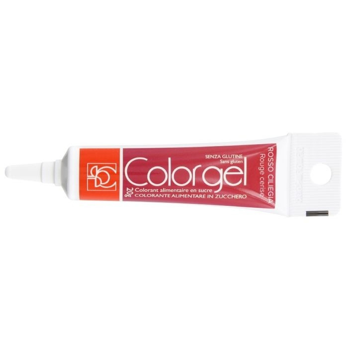 Colorant Alimentar Gel, Rosu Cireasa Modecor 20 gr [1]