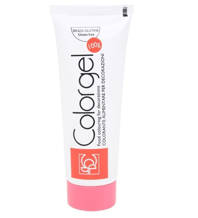 Colorant Alimentar Gel, Roz Capsuna Modecor 100 gr [1]