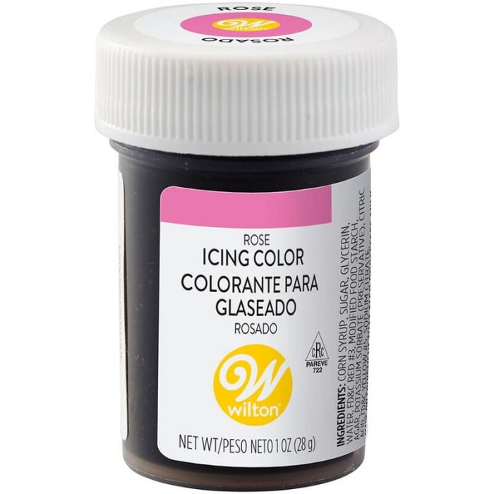 Colorant Alimentar Gel, Roz-Trandafiriu (Rose) - Wilton, 28 gr [1]