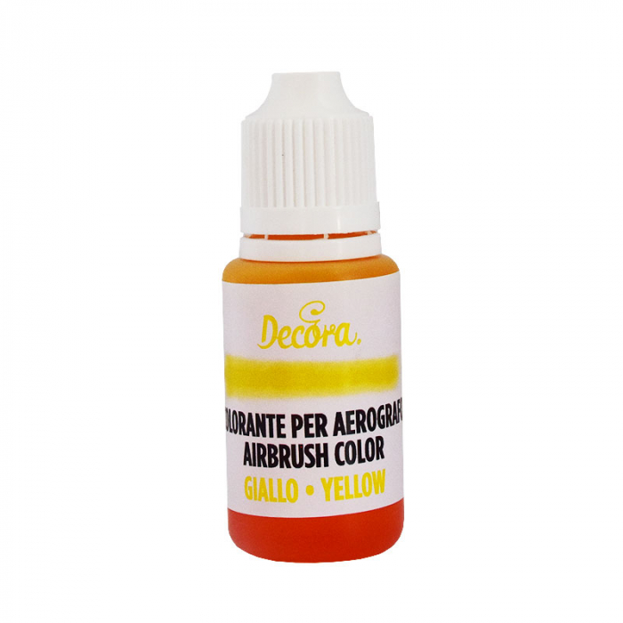 Colorant Alimentar Lichid Hidrosolubil Galben 20 g [2]