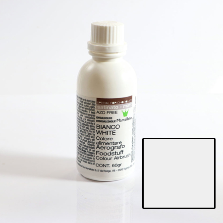 Colorant Alimentar Lichid Liposolubil, Alb Satinat, 60 ml - Azo Free [1]