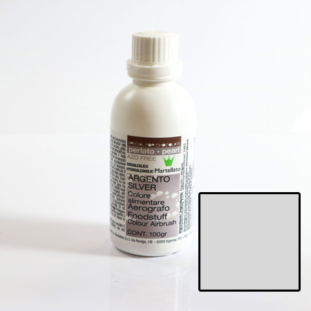 Colorant Alimentar Lichid Liposolubil, Argintiu, 100 ml - Azo Free [1]