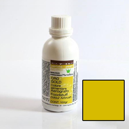 Colorant Alimentar Lichid Liposolubil, Auriu, 100 ml - Azo Free [1]