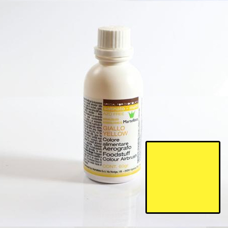 Colorant Alimentar Lichid Liposolubil, Galben Satinat, 60 ml - Azo Free [1]