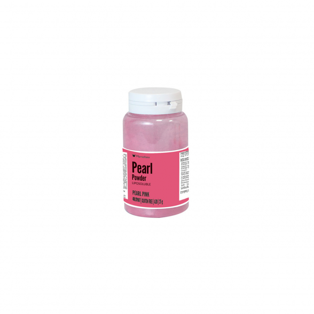 Colorant Alimentar Liposolubil Pudra Perlata, Roz fara E171, 25 gr - Azo [1]