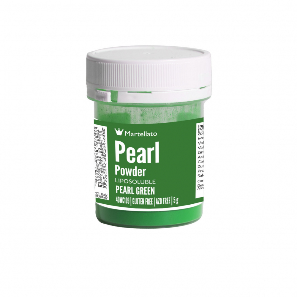 Colorant Alimentar Liposolubil Pudra Perlata, Verde fara E171, 5 gr - Azo Free [1]