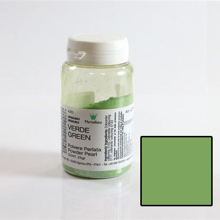 Colorant Alimentar Liposolubil Pudra, Verde Perlat, 25 gr [1]