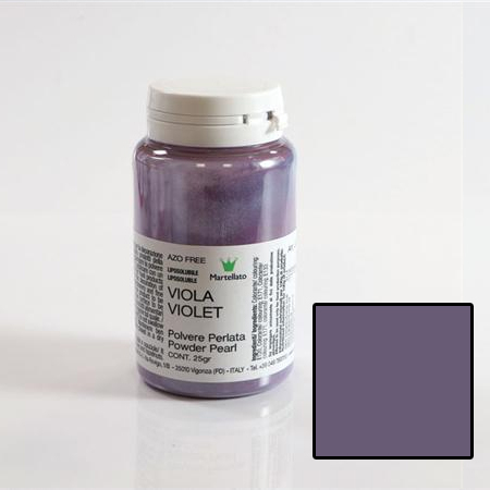 Colorant Alimentar Liposolubil Pudra, Violet Perlat, 25 gr [1]