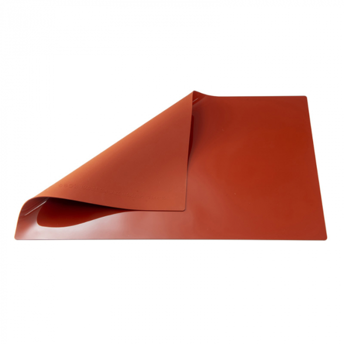 Covoras Antiaderent Silicon Rosu, 43 x 36 cm [2]