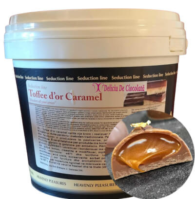 Crema Caramel pentru umpluturi si decor, Toffee D Or, IRCA, 5 Kg [2]