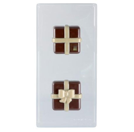 Cutii Cadou 3D - Kit Matrite Plastic 2 Subiecte Ciocolata [2]