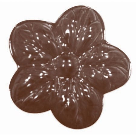 Decor Flori Ø 3.6cm - Matrita Plastic Ciocolata [1]