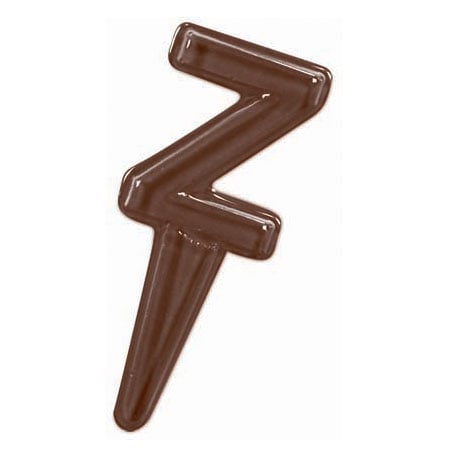 Decor Litere N-Z - Matrita Plastic Ciocolata [3]