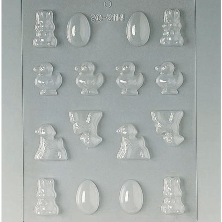 Decor Paste 4 modele - Matrita Plastic Ciocolata [2]