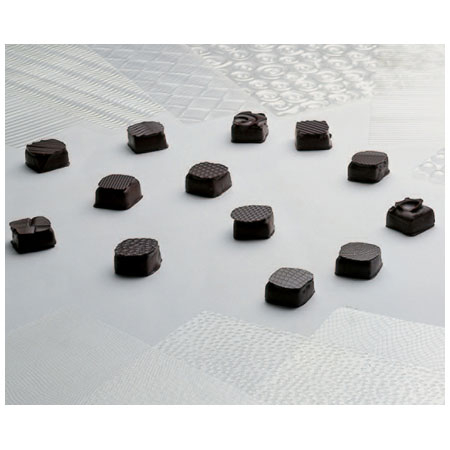Decor Relief Ciocolata, Praline - Set 13 Folii Plastic 36x34 cm, 13 modele [2]