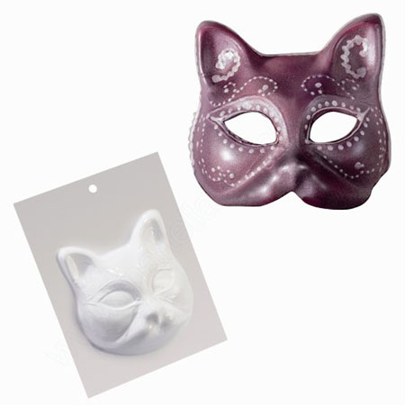 Decor / Subiect 3D Masca de Carnaval 04 - Matrita Plastic Ciocolata [1]