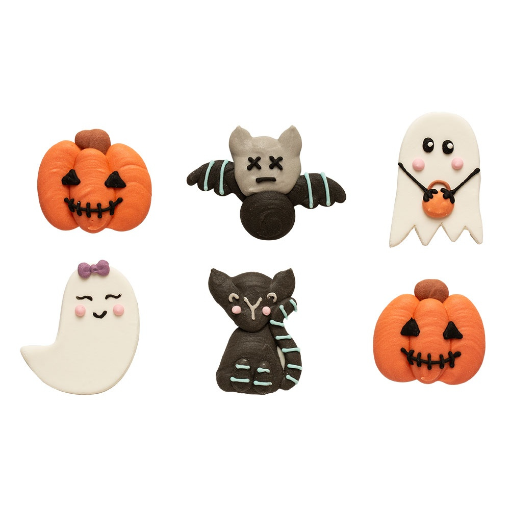 Decor Zahar - Figurine Halloween Ø 2.6 - 3.8 cm, 5 modele, 6 buc [2]