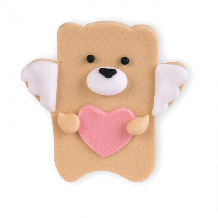 Decor Zahar - Subiecte Love - Inima, plic, Cupidon 4 cm, 60 buc [3]