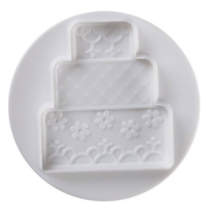 Party Fashion - Decupatoare Plastic cu Extractor Ø 7.2 - 8.7 cm, Set 3 Buc [4]