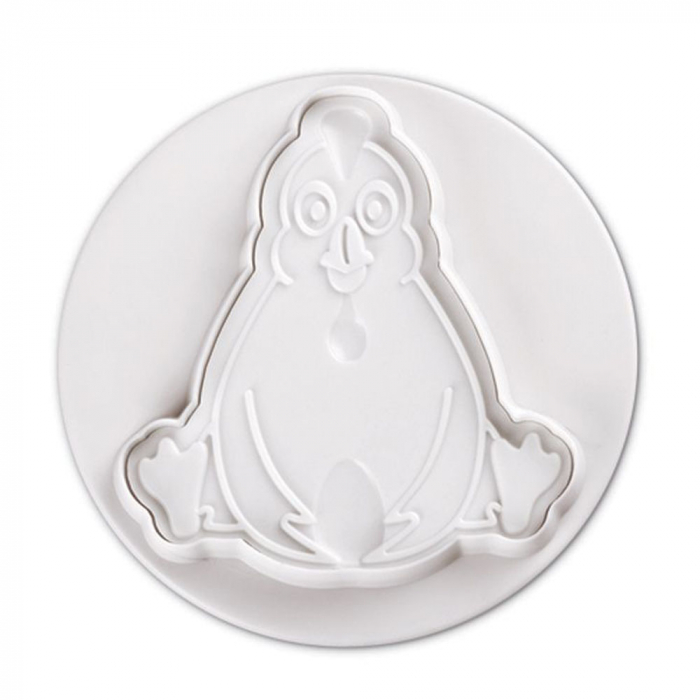 Funny Animals - Decupatoare Plastic cu Extractor Ø 8 cm, Set 4 Buc [2]