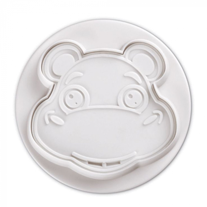 Funny Animals - Decupatoare Plastic cu Extractor Ø 8 cm, Set 4 Buc [5]