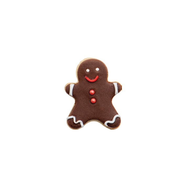 Decupatoare Plastic Craciun - Gingerman, Ø 3.5 x H 2.2 cm [2]