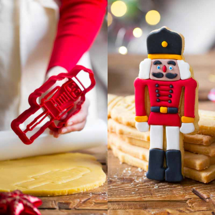 Decupatoare Plastic Craciun - Soldatel Nutcracker 13 x 5.5 x H 2 cm [3]