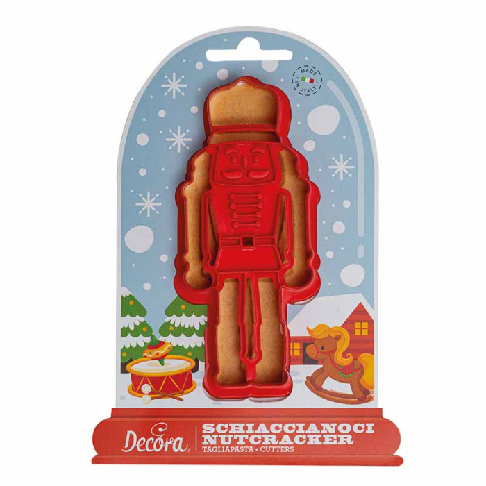 Decupatoare Plastic Craciun - Soldatel Nutcracker 13 x 5.5 x H 2 cm [2]