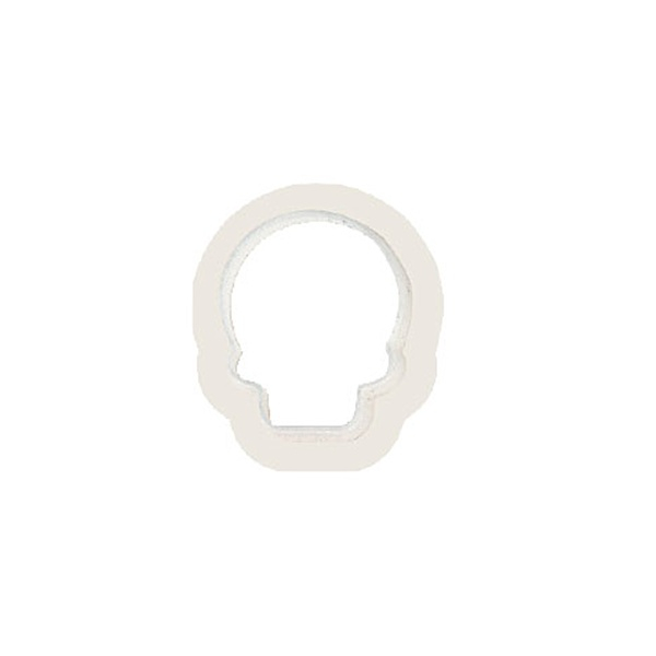 Decupatoare Plastic Halloween - Craniu, Ø 4 x H 2.2 cm [1]