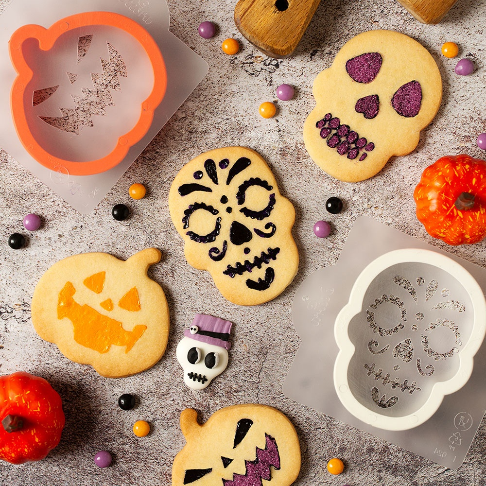 Decupatoare Plastic Halloween - Dovleac Incruntat, 7.5 x 8 x H 2.2 cm [3]