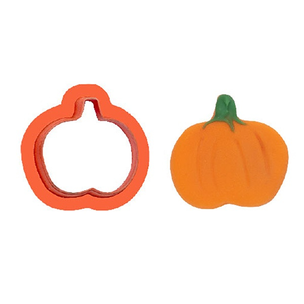 Decupatoare Plastic Halloween - Dovleac, Ø 3.5 x H 2.2 cm [2]