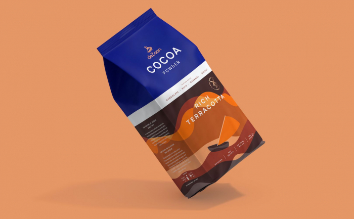 DeZaan Cacao pudra, 20-22% unt de cacao, Rich Terracotta 1 Kg [6]