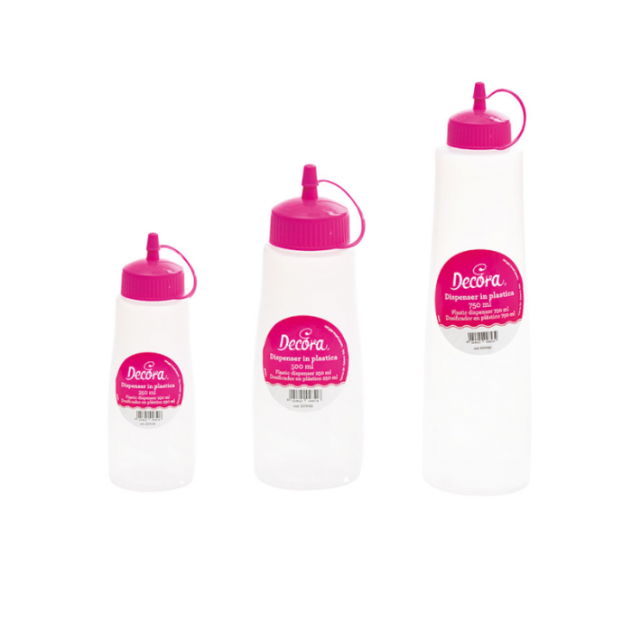 Dispenser Sosuri / Glazuri pentru Dozare si Plating, Ø6xH24 cm, 500 ml [2]