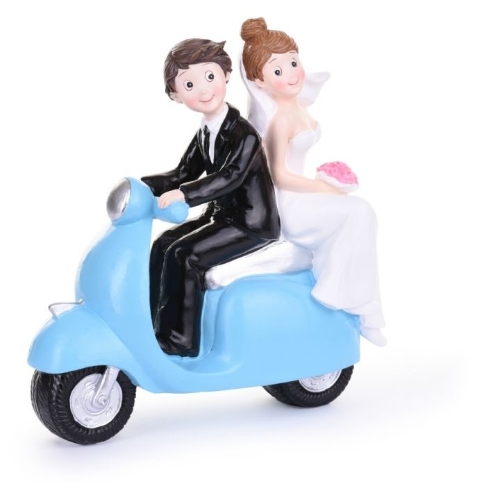 Figurina necomestibile Mire si Mireasa Scooter H 17 cm [2]