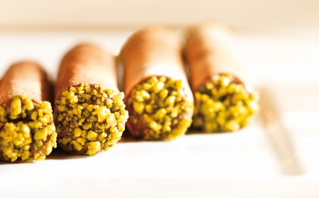 FISTIC ganulat si caramel (Pistachio Bresilienne) 1 kg Barry Callebaut [3]