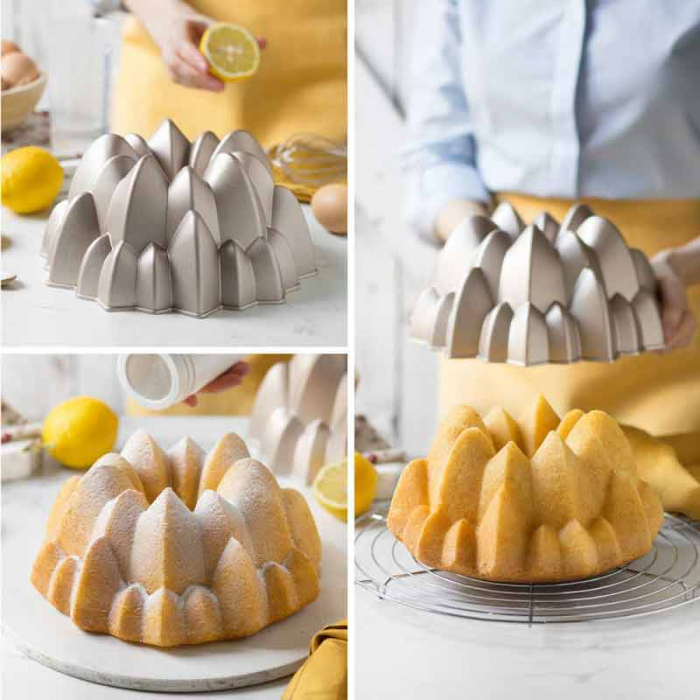 Forma Coacere Rotunda Sophia Ø 24 x H 10 cm, Aluminiu Antiaderent [3]