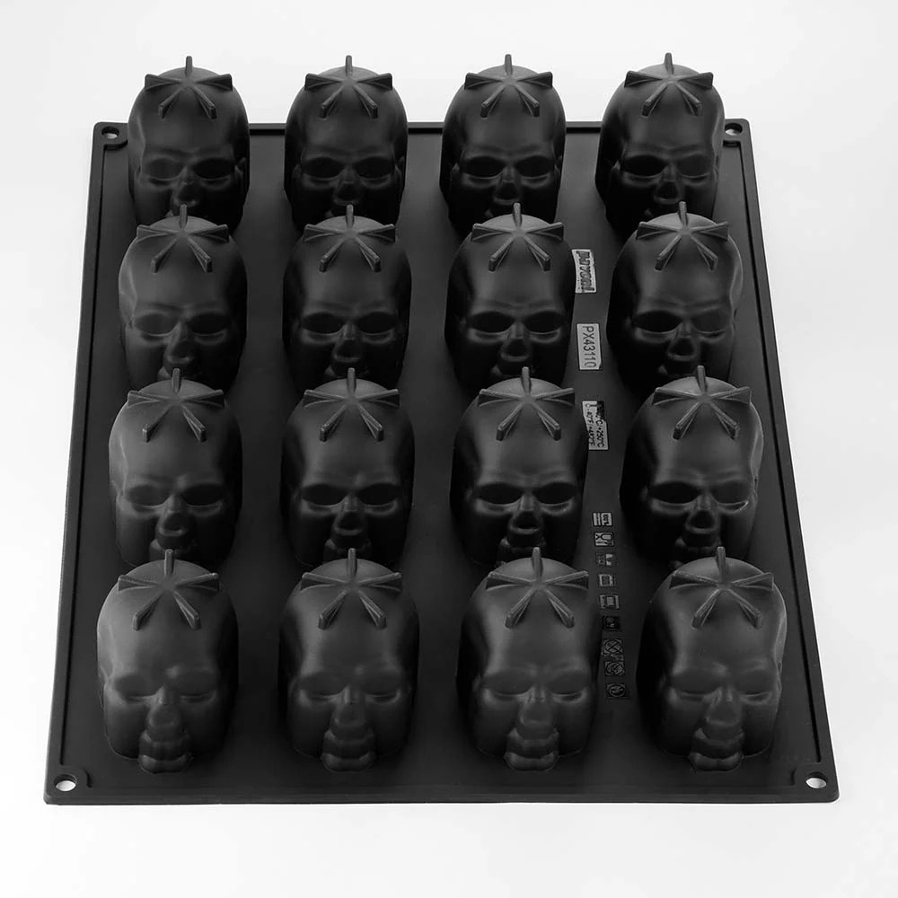 Forma Pavoflex 30x40cm Craniu 16 cavitati, 5 x 7 x H 6 cm, 120 ml [5]