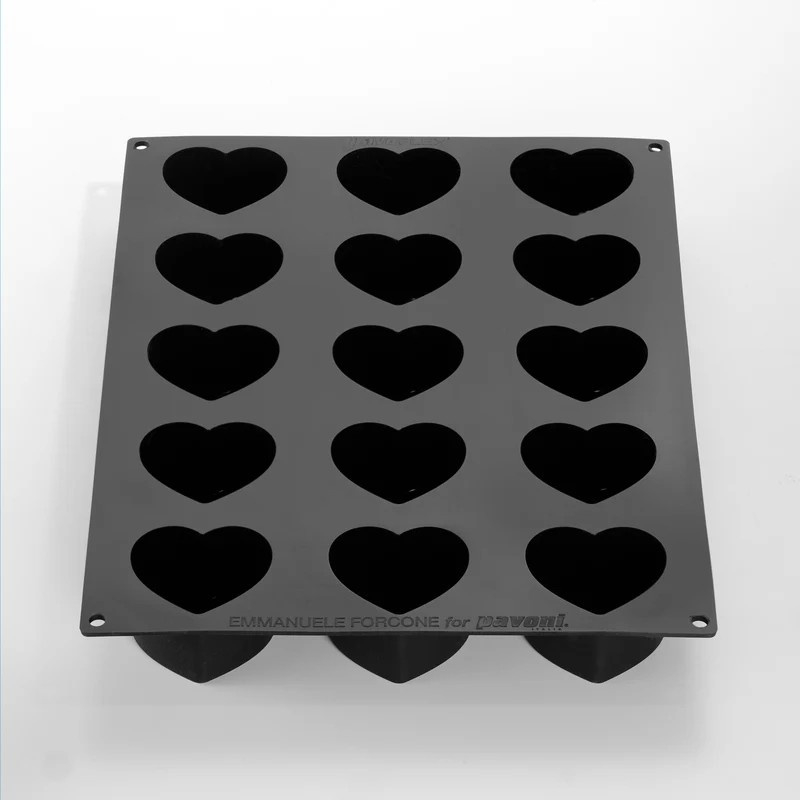 Forma Pavoflex 30x40cm Inima 15 cavitati, 7 x 6 x H 4 cm, 130 ml [3]