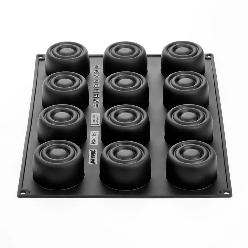 Forma Pavoflex Aura Pierre Herme Ø 7 × H 4 cm, 12 cavitati, 140 ml [3]