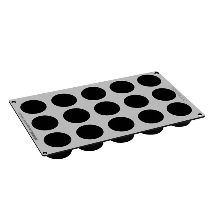 Forma Pavoflex Cylinder40time 15 cavitati, Ø 4.5 x H 2.8 cm, 40 ml [3]
