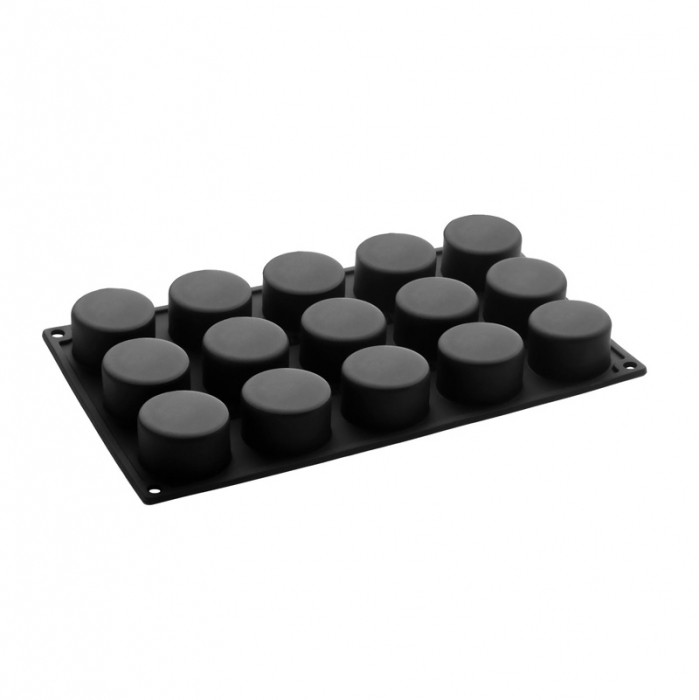 Forma Pavoflex Cylinder40time 15 cavitati, Ø 4.5 x H 2.8 cm, 40 ml [2]